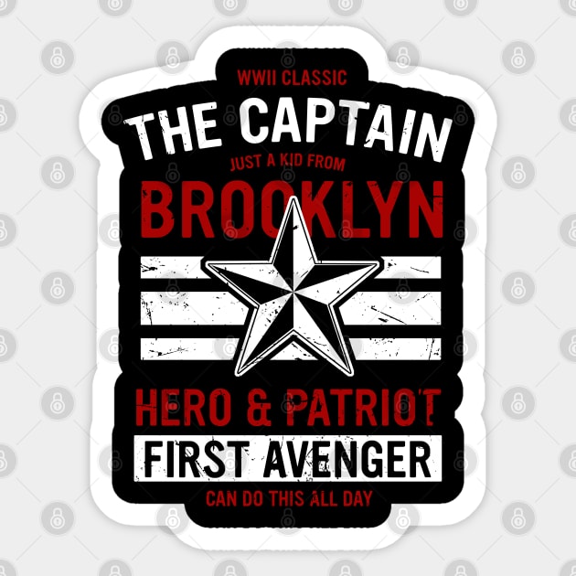 Classic Cap Sticker by PopCultureShirts